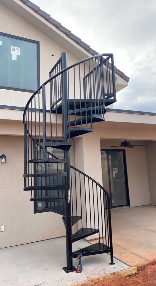 Steel Spiral Staircases